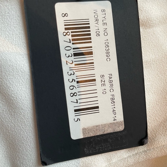 Alexander Wang Ivory Dress Size 10 NWT - Picture 3 of 6